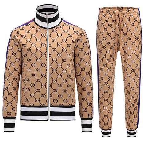 gucci track suit for men|men gucci tracksuit sale.